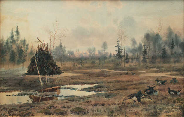 Хренов Александр Сергеевич. Глухари на току